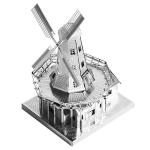 3D 메탈퍼즐 미니 네덜란드 풍차(실버)